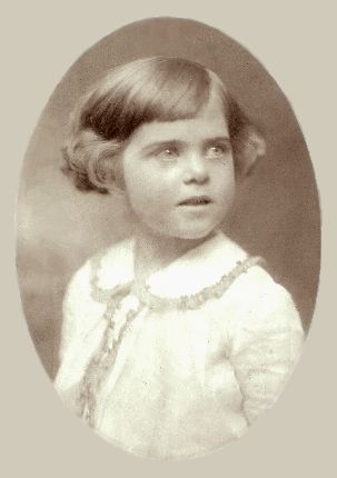 Jeanne as a young girl