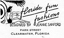 Florida Fun Fashion Business card
